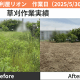 豊明市草刈り作業実績2025/5/30