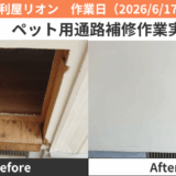 犬山市ペット用通路補修作業実績2026/6/17，19